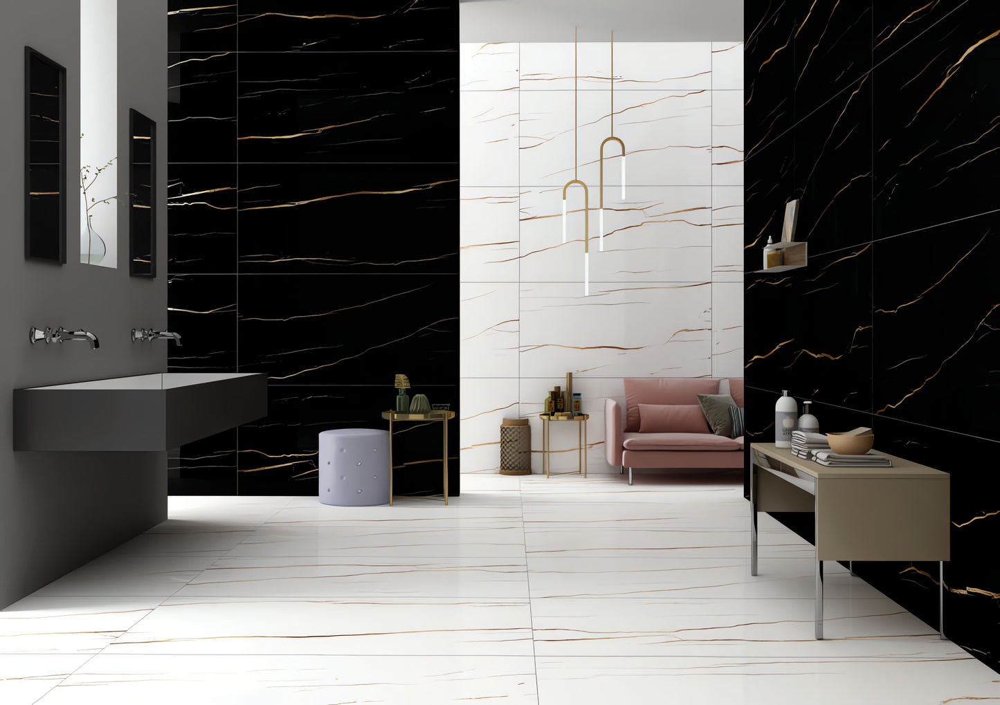 Cyclades Gold Black - ZH Tiles Warehouse inc.