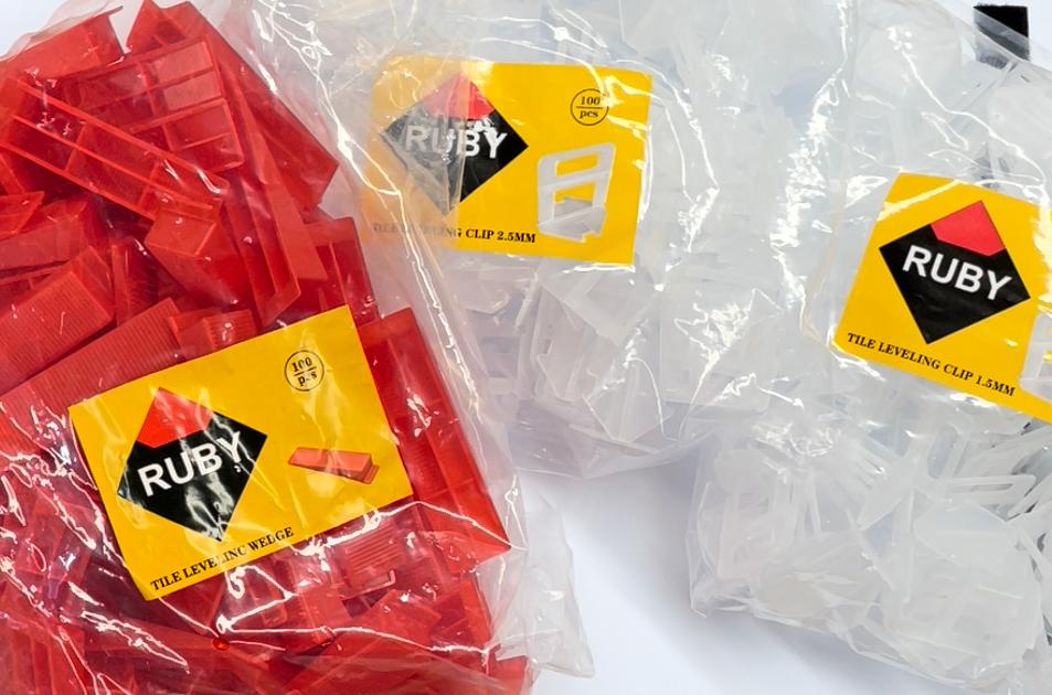 Tile Leveling System Clips 1/10 100 pcs 2.5 MM - ZH Tiles Warehouse inc.