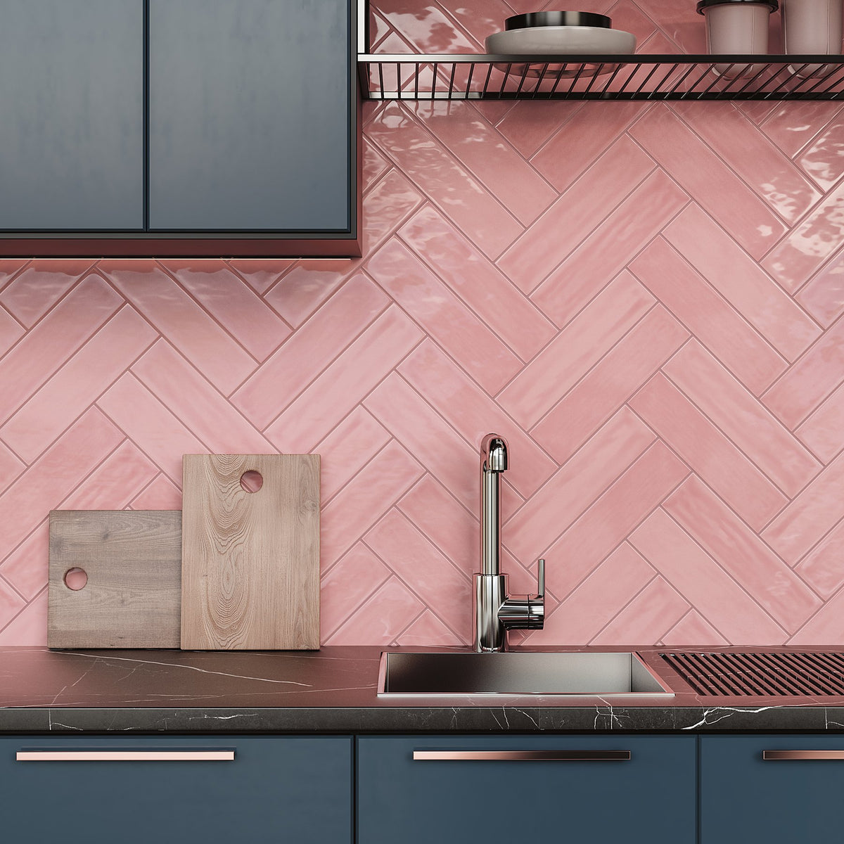 FLOW VELVET PINK - ZH Tiles Warehouse inc.