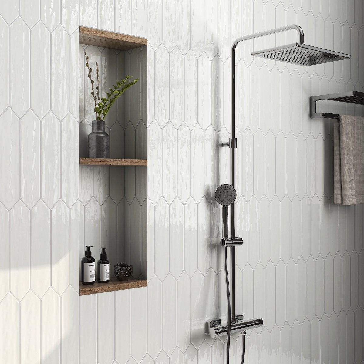 FLOW WHITE PICKET - ZH Tiles Warehouse inc.
