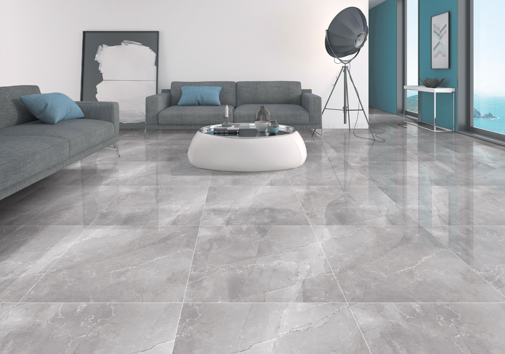 Liza Gray Polished Tile – Installed Elegance
See the Liza Gray Polished Tile beautifully installed, showcasing its sophisticated gray hue and high-gloss finish. This tile enhances any space, making it ideal for living rooms, kitchens, and bathrooms. The polished surface reflects light, creating an inviting ambiance while its durable, scratch-resistant properties ensure long-lasting elegance. Transform your interiors with the modern charm of the Liza Gray tile, perfect for beautifying any room.