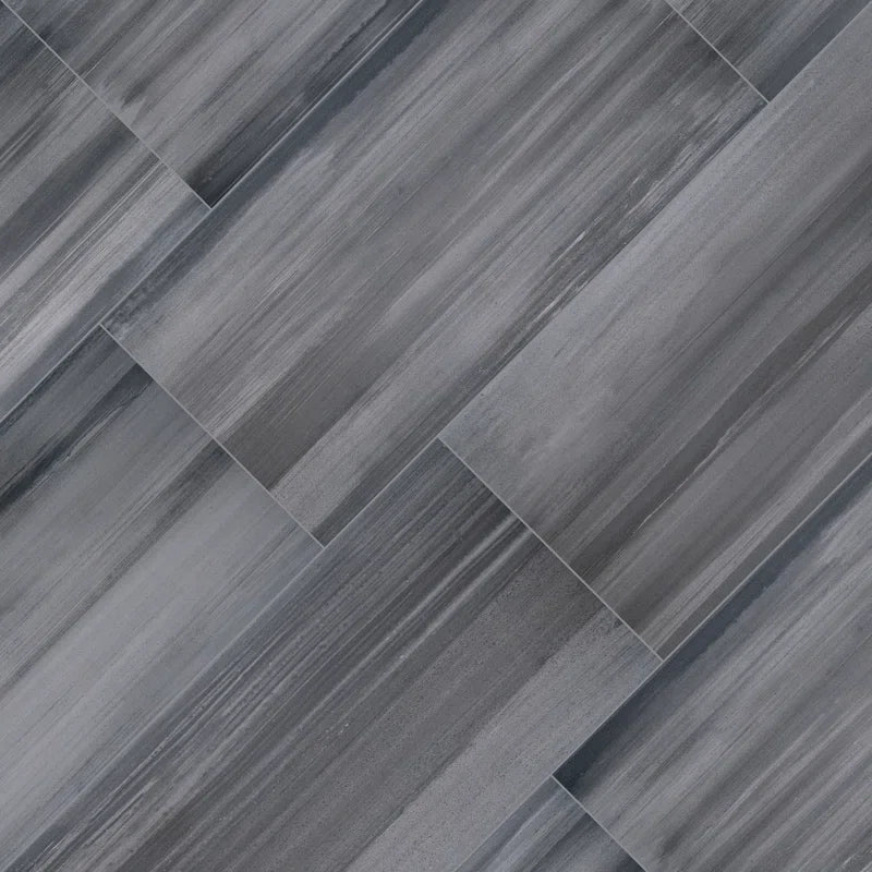 Graphite Dark Gray Porcelain Tile Matte