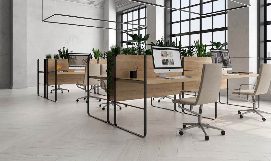 Pine Silver R Porcelain Matt Tile 8X35