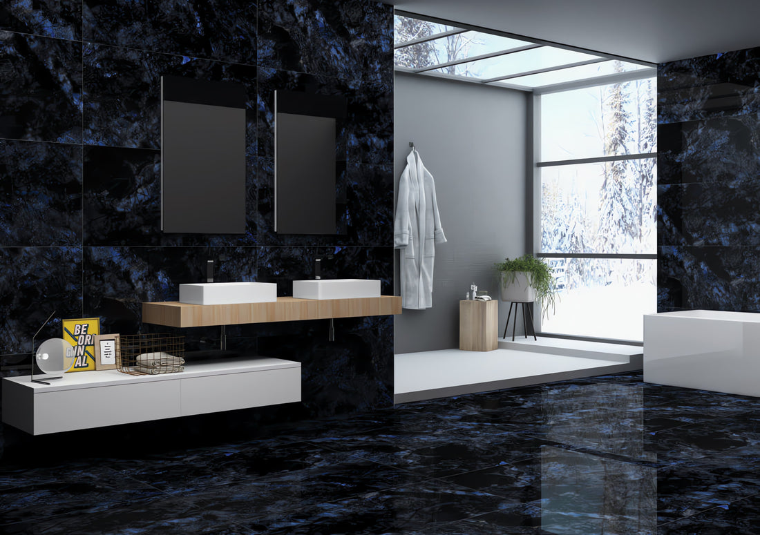 Transform Your Space with the Arno Blue Porcelain Tile