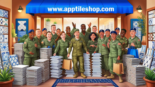 Honoring Our Heroes: Special Discounts for US Military Personnel at APPTILE All Year Long - ZH Tiles Warehouse inc.
