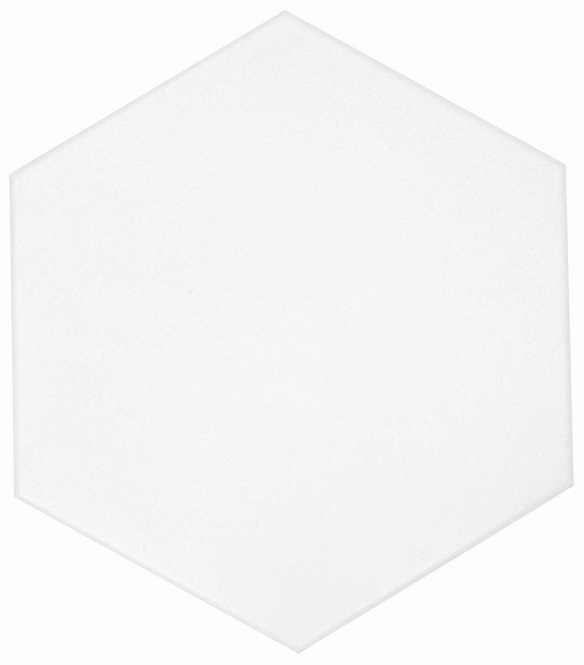 CASABLANCA SOLID WHITE 8X9 HEXAGON - ZH Tiles Warehouse inc.