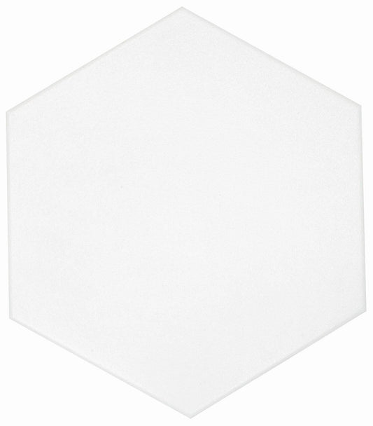 CASABLANCA SOLID WHITE 8X9 HEXAGON - ZH Tiles Warehouse inc.