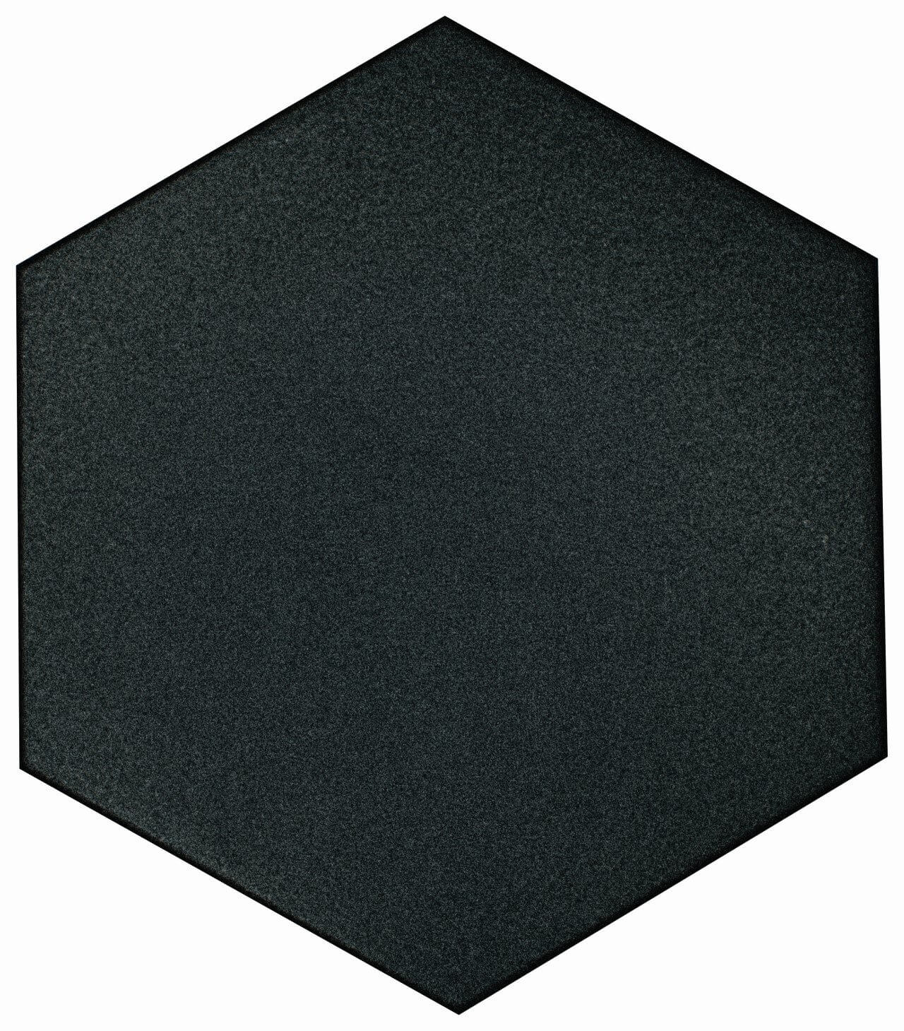 CASABLANCA SOLID BLACK 8X9 HEXAGON - ZH Tiles Warehouse inc.