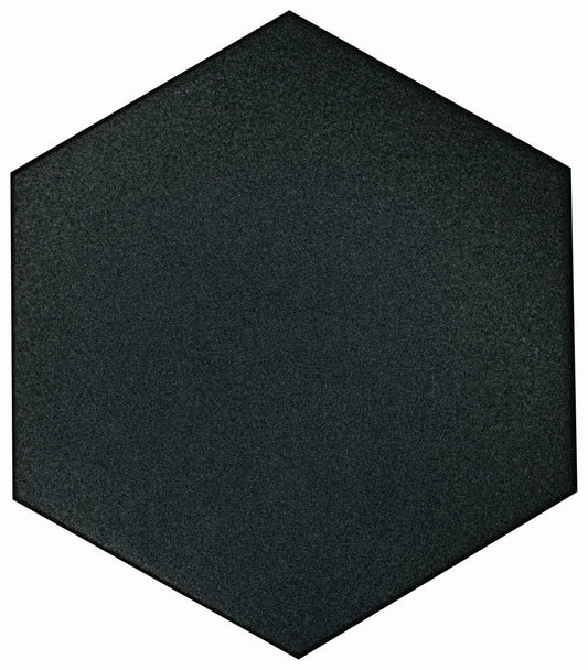 CASABLANCA SOLID BLACK 8X9 HEXAGON - ZH Tiles Warehouse inc.