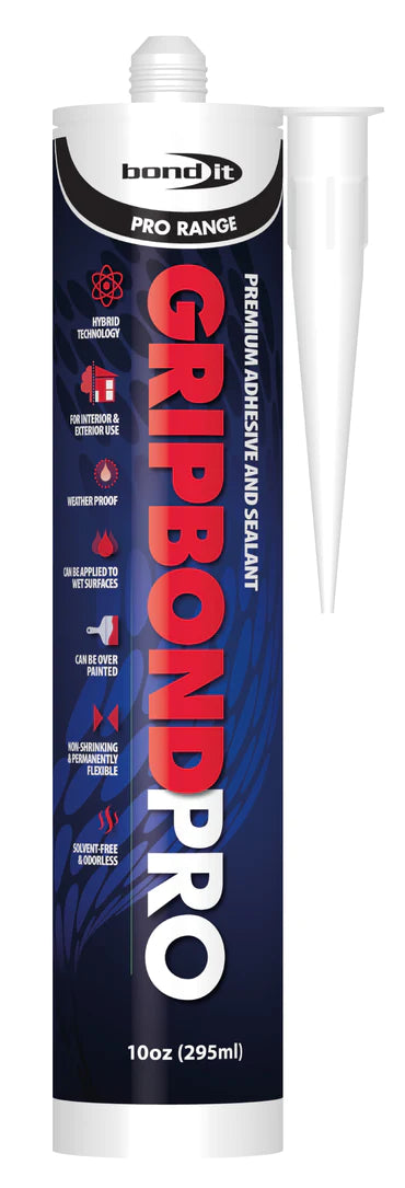 GRIPBOND PRO HYBRID Clear 10 oz - ZH Tiles Warehouse inc.