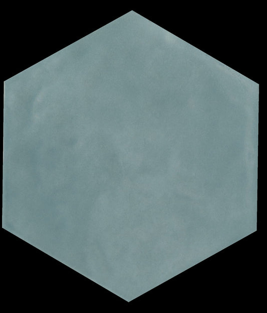 MAIOLICA HEXAGON Aqua - ZH Tiles Warehouse inc.