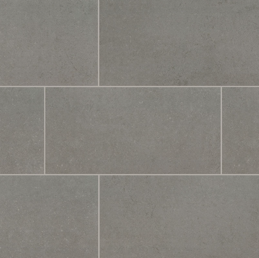 Gris Light Gray Porcelain Tile Matte