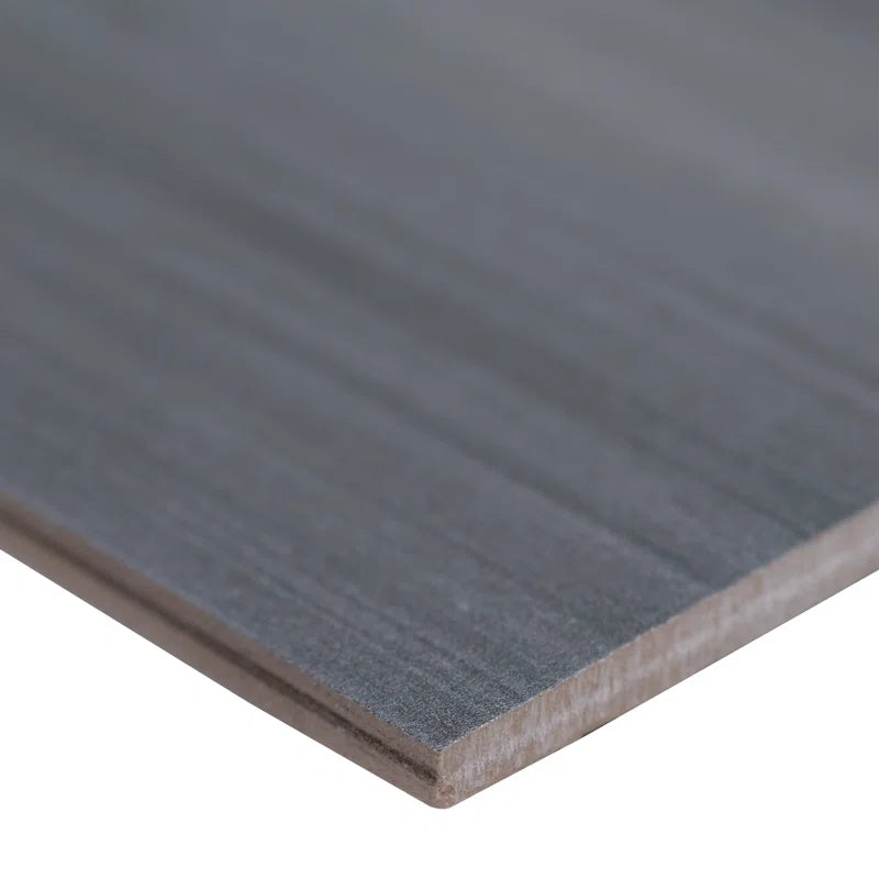Graphite Dark Gray Porcelain Tile Matte