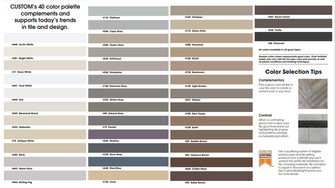 Ultimate Performance Cement Grout 545 Bleached Wood 17 lbs ZH Tiles