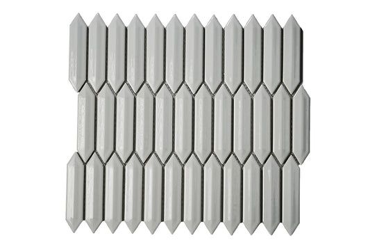 White 3D Picket