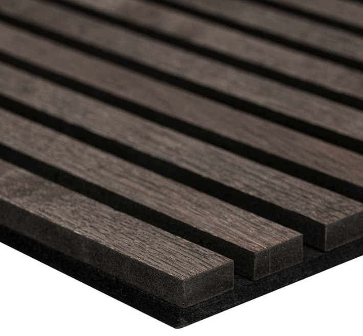 Umber 9.5x94.5 Acoustic Wood Slat Panels 4 Pcs