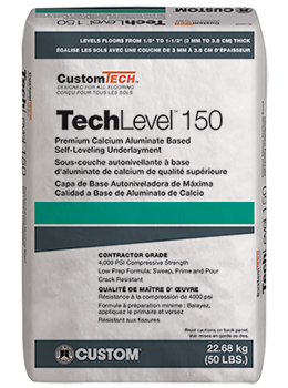 CustomTech™ TechLevel™ 150 Self-Leveling Underlayment - ZH Tiles Warehouse inc.